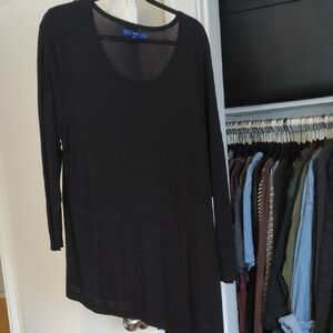 Apt. 9 Black Long Sleeve Women's Top